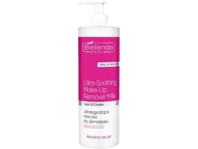 BIELENDA PROFESSIONAL Redness Relief Ultra-łagodzące mleczko do demakijażu twarzy, oczu i ust