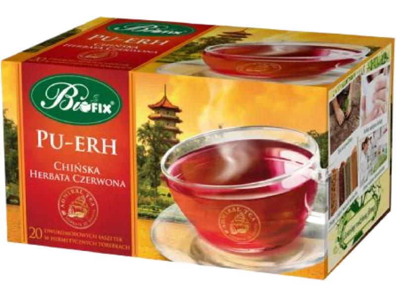 BiFix Admiral PU-ERH Chińska herbata czerwona ekspresowa, saszetki