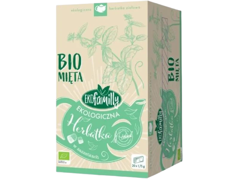 BiFix Bio Mięta herbatka ekologiczna ekspresowa, saszetki
