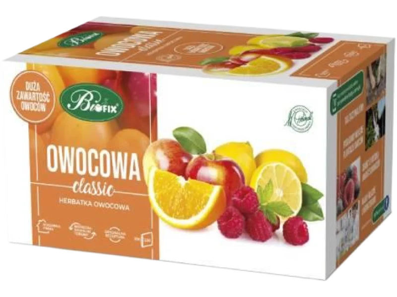 BiFix Classic Herbata Owocowa, zioła do zaparzania