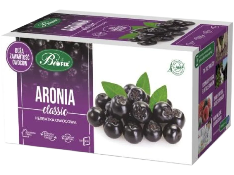 BiFix Classic Herbatka owocowa Aronia, zioła do zaparzania