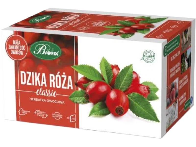 BiFix Classic Herbatka owocowa Dzika Róża, saszetki