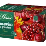 BiFix Herbata owocowa Żurawina z granatem Premium, saszetki