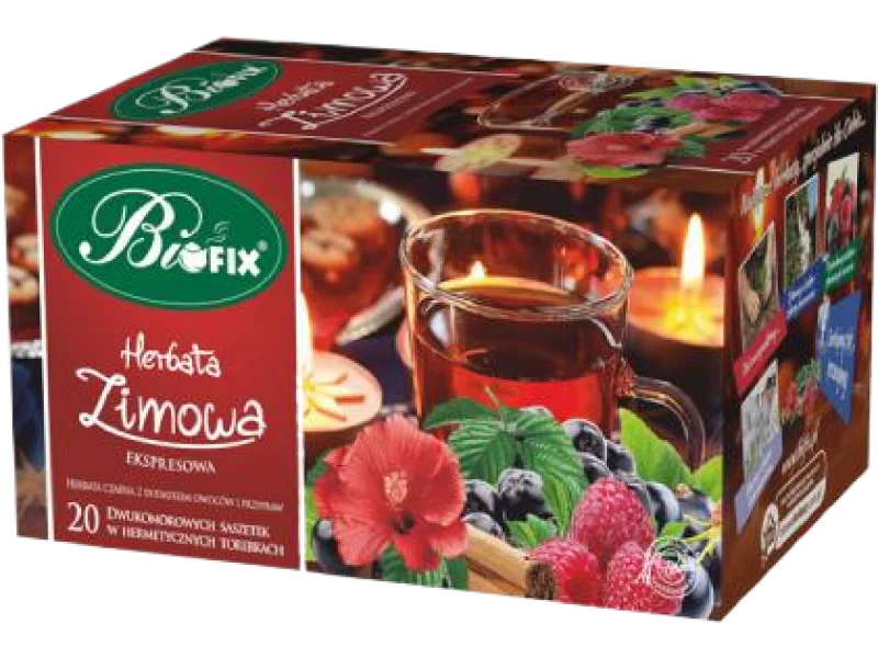 BiFix Herbata zimowa ekspresowa, zioła do zaparzania