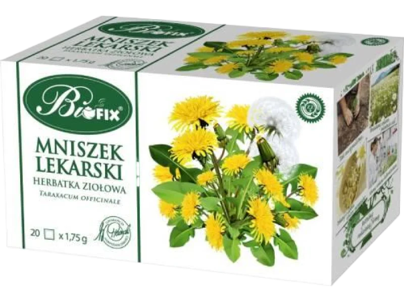 BiFix Herbata ziołowa Mniszek lekarski, saszetki