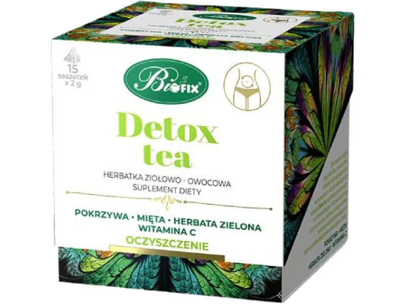 BiFix Herbatka ziołowo-owocowa Detox Tea, zioła do zaparzania