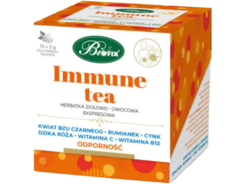 BiFix Herbatka ziołowo-owocowa Immune Tea, zioła do zaparzania