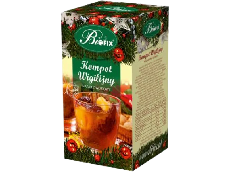 BiFix Kompot wigilijny Napar owocowy, zioła do zaparzania