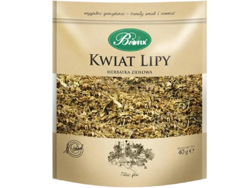 BiFix Kwiat lipy Herbatka ziołowa, zioła do zaparzania