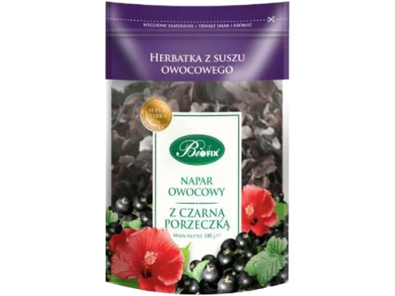 BiFix Napar owocowy z czarną porzeczką, zioła do zaparzania