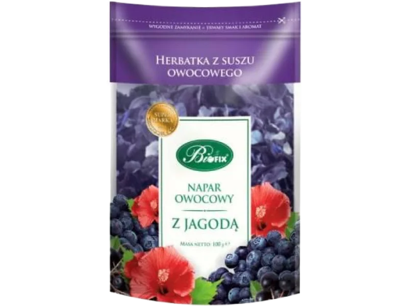 BiFix Napar owocowy z jagodą, zioła do zaparzania
