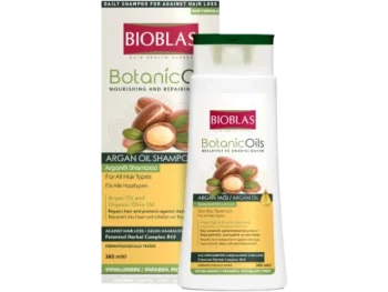 BIOBLAS Botanic Oils ziołowy szampon przeciw wypadaniu włosów z olejkiem arganowym