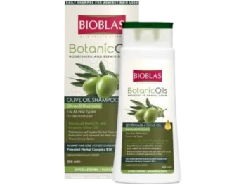 BIOBLAS Botanic Oils ziołowy szampon przeciw wypadaniu włosów z oliwą z oliwek