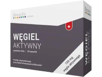 BIOCANTO Węgiel aktywny, kapsułki, 150 mg