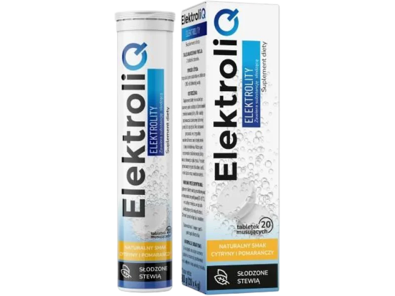 BioceriQ Pharma ElektroliQ, tabletki musujące