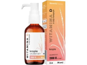 Zdjęcie produktu BioceriQ Pharma Witamina D W Oleju Konopnym 2000 IU, krople, 2000 j.m.