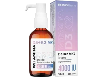 Zdjęcie produktu BioceriQ Pharma Witamina D3+K2 MK7, krople