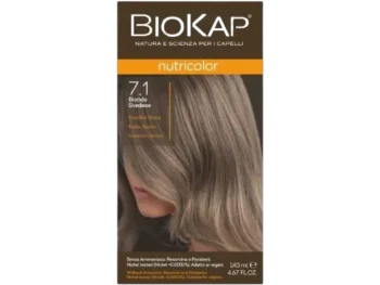 Biokap Nutricolor naturalna farba do włosów 7.1 szwedzki blond, krem