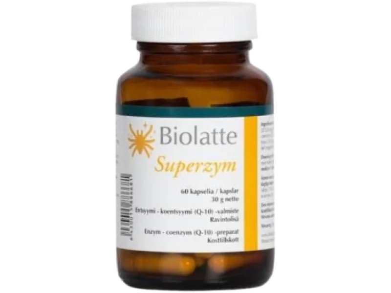 BIOLATTE Superzym, kapsułki
