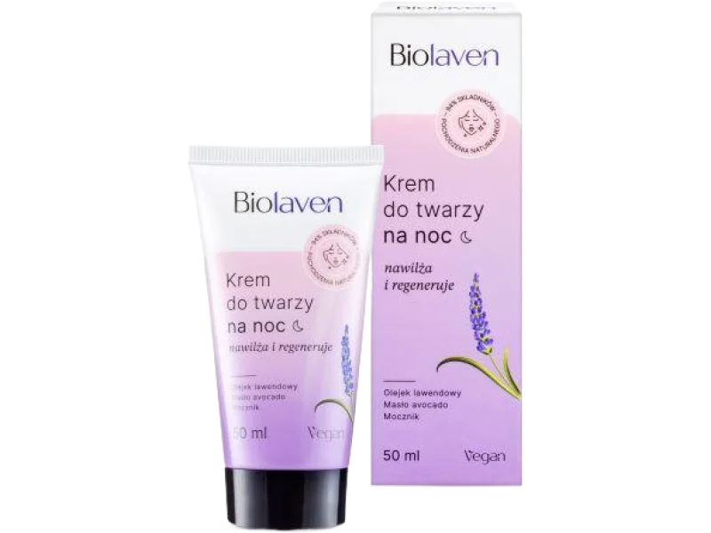 BIOLAVEN Krem do twarzy na noc