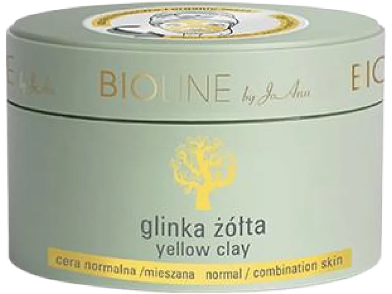 BIOLINE Glinka żółta, puder, 100%