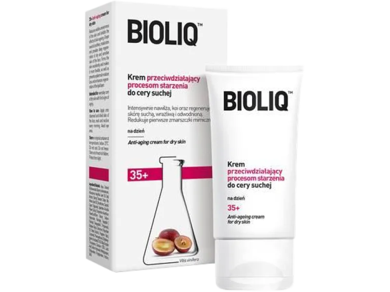 BIOLIQ 35+ Krem przeciwdziałający procesom starzenia do cery suchej