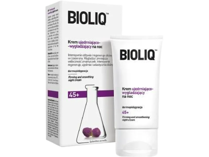 BIOLIQ 45+ Krem ujędrniająco-wygładzający na noc