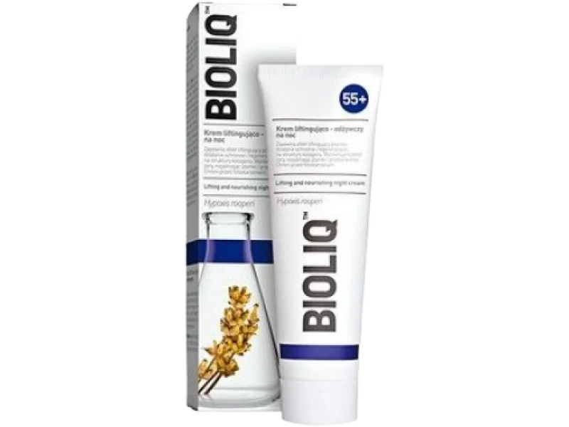 BIOLIQ 55+ Krem liftingująco – odżywczy na noc