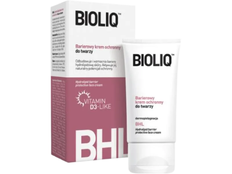 BIOLIQ BHL Barierowy krem ochronny do twarzy