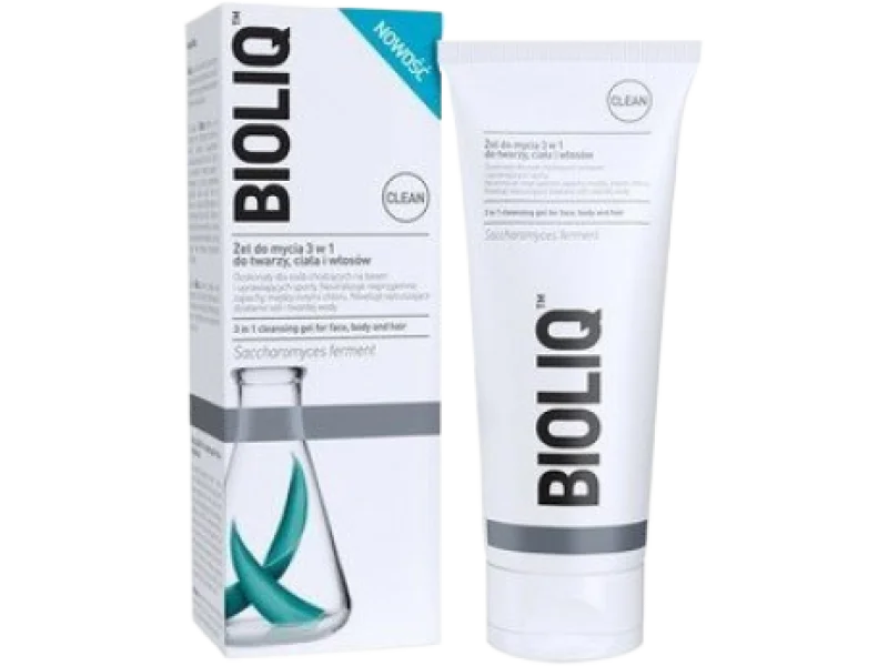 BIOLIQ CLEAN Żel do mycia 3w1, żel