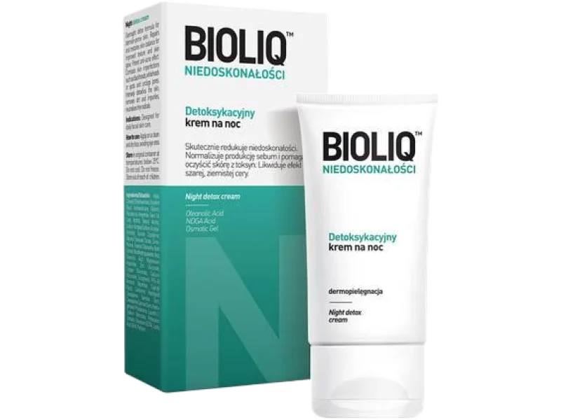 BIOLIQ SPECIALIST Krem detoksykacyjny na noc
