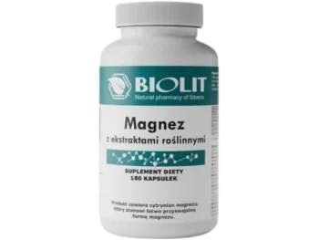 BIOLIT Magnez z ekstraktami roślinnymi, kapsułki
