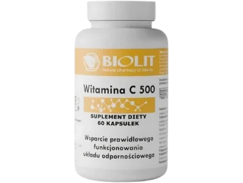 Zdjęcie produktu BIOLIT Witamina C 500, kapsułki, 500 mg