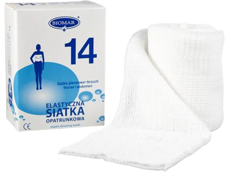 BIOMAR Siatka elastyczna Nr 14, opatrunek