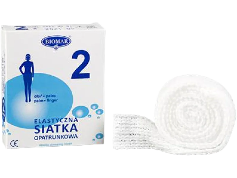 BIOMAR Siatka elastyczna Nr 2, opatrunek