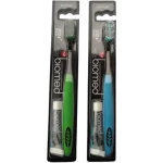 Biomed Black Szczoteczka do zębów średnia, sprzęt medyczny