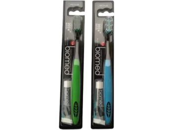 Zdjęcie produktu Biomed Black Szczoteczka do zębów średnia, sprzęt medyczny