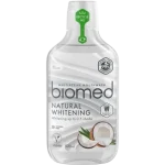 Biomed Natural Whitening Płyn do płukania jamy ustnej Mięta i kokos, płyn do jamy ustnej