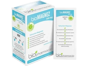 Zdjęcie produktu Biopharmacia bioMagnez 300 mg, proszek do sporządzania roztworu doustnego, 300 mg