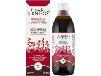 Zdjęcie produktu Bioradix Xenico Żelazo w płynie z BIO miodem