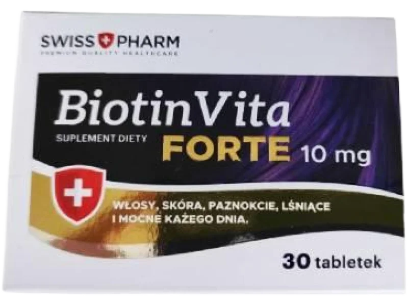 BiotinVita Forte 10 mg, tabletki, 10 mg