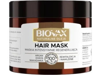 Zdjęcie produktu BIOVAX ARGAN MAKADAMIA KOKOS Maseczka do włosów, maska