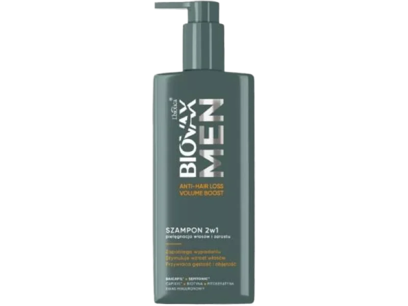 Biovax Men Anti Hair-Loss & Volume 2w1, szampon