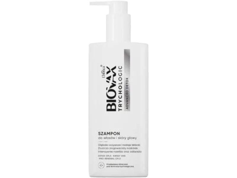 BIOVAX Trychologic Advanced Detox Szampon do włosów i skóry głowy