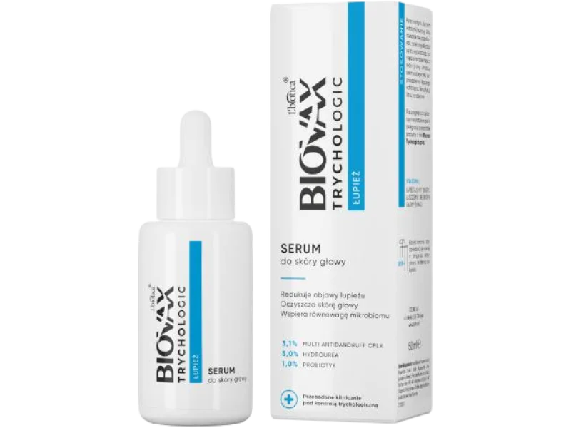 BIOVAX Trychologic Łupież Serum do skóry głowy