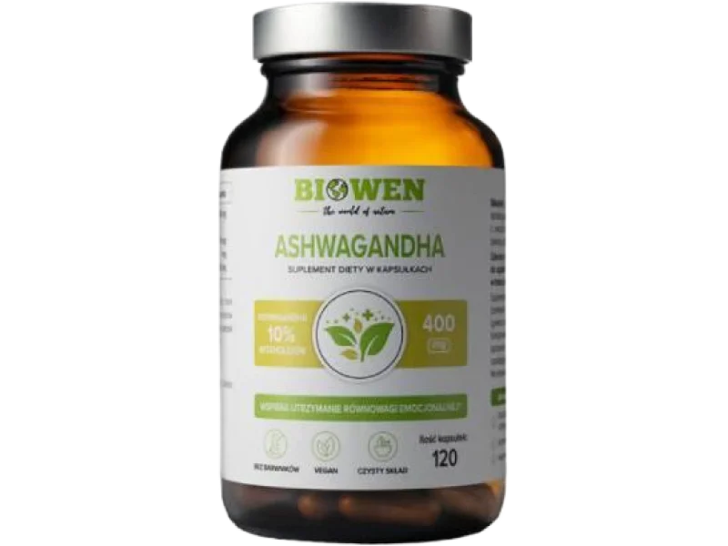 Biowen Ashwagandha ekstrakt, kapsułki