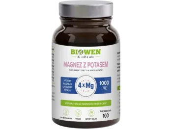 Biowen Magnez z potasem, kapsułki
