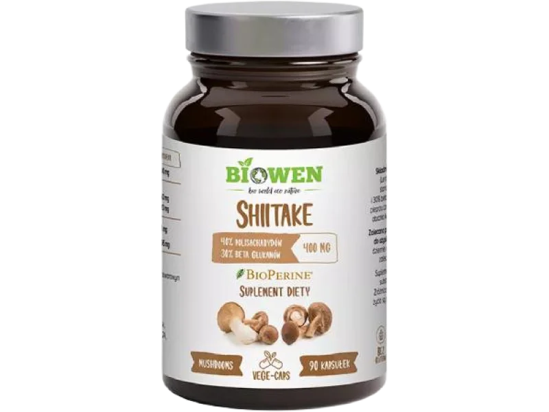 Biowen Shiitake, kapsułki