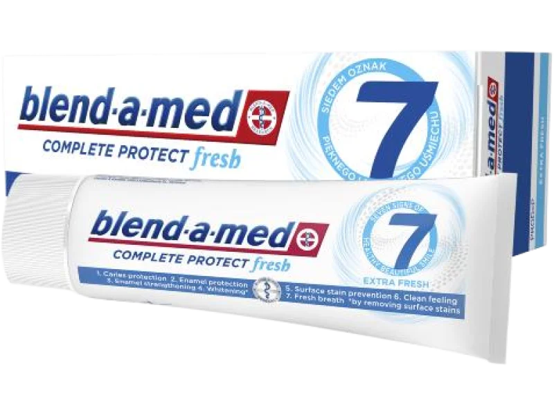 BLEND-A-MED Complete Protect 7 Extra Fresh, pasta do jamy ustnej, 1450 ppm