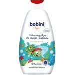 BOBINI FUN Kolorowy płyn do kąpieli i zabawy Zielona Woda